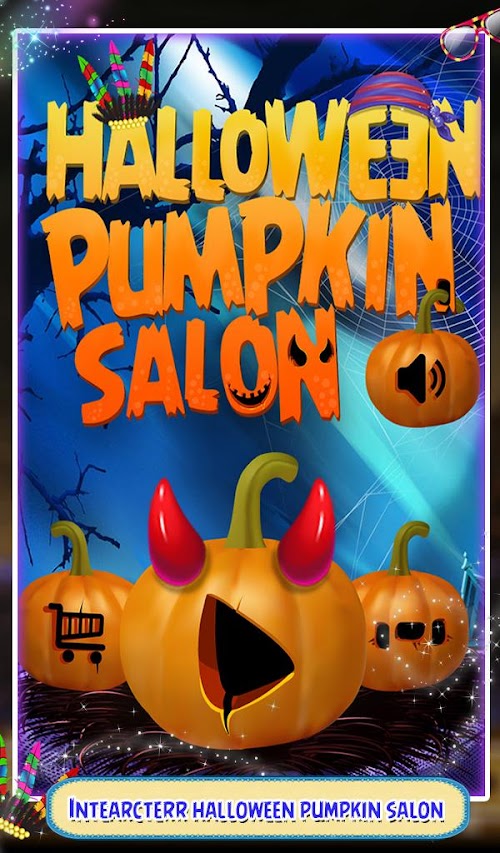 Android application Halloween Pumpkin Salon screenshort