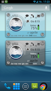 How to mod PREMIUM GLASS DOCK - UCCW SKIN patch 2.6.1 apk for bluestacks
