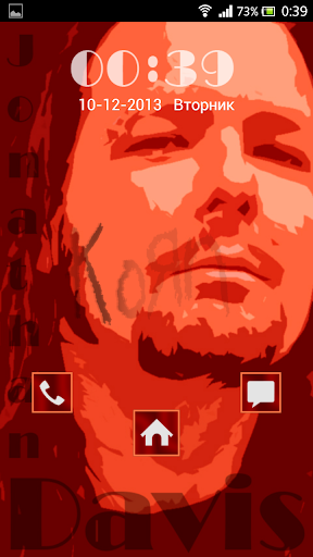 Korn JD GO Locker Theme