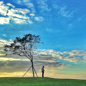 Evening at the park by Nashira Usef - Instagram & Mobile iPhone