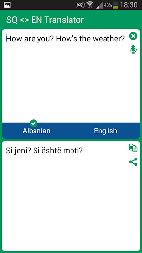 Albanian - English Translator