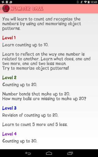 【免費教育App】NumberBall-APP點子