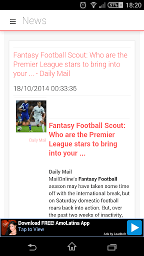 【免費運動App】Fantasy Premier League EPL-APP點子