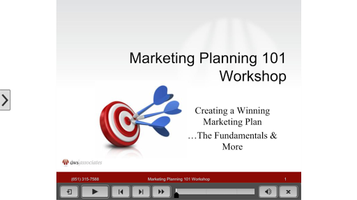 Marketing Plan Workshop