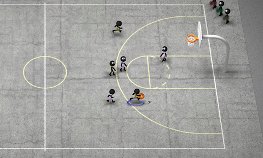   Stickman Basketball- screenshot thumbnail   