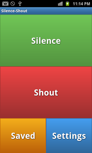 Silence-Shout