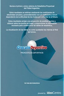 Oráculo Deportivo Screenshots 1
