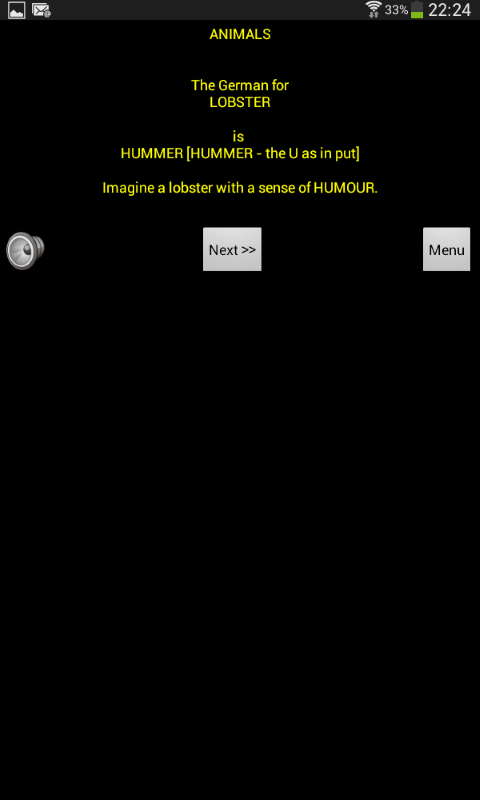 Linkword German Complete Screen 3