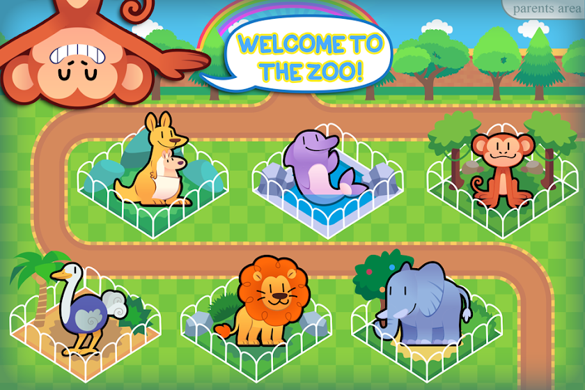 Meet the Zoo Animals Screen 2
