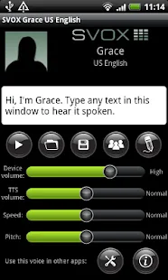 SVOX US English Grace Trial - screenshot thumbnail