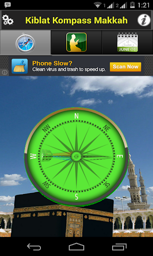 Kiblat Kompass Makkah