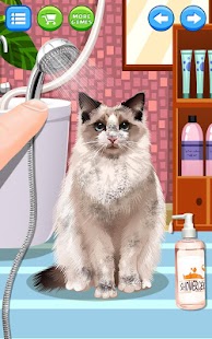 Bubble Wash My Cat! SPA Salon Screenshots 6