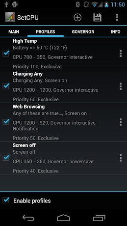 SetCPU for Root Users 3.1.3 APK SetCPU for Root Users 3.1.3 APK