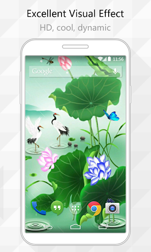 Lotus Pond Live Wallpaper