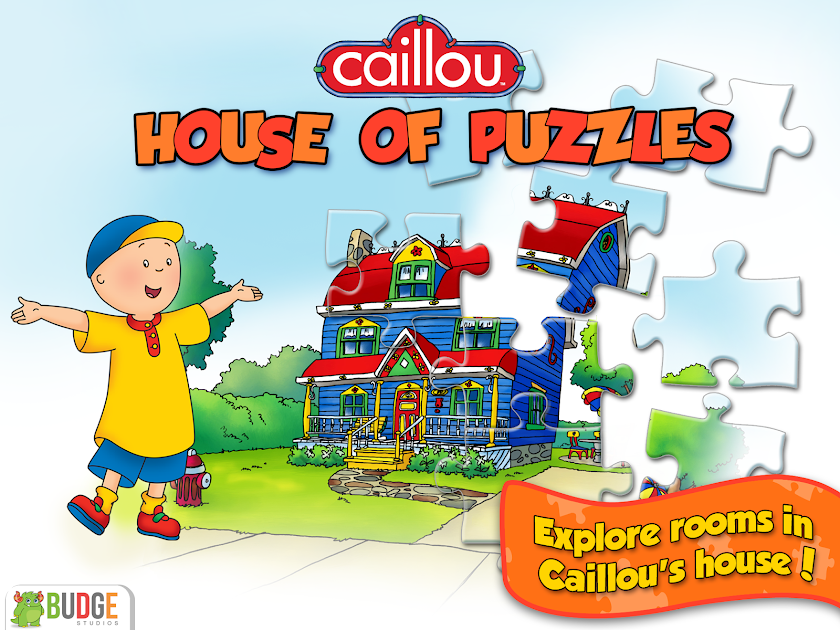 Caillou House of Puzzles Screen 1