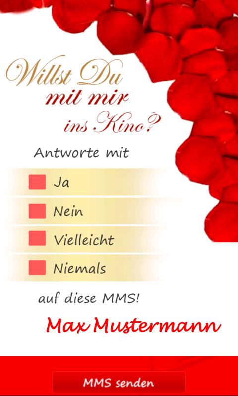 Willst Du mit mir...? Screen 3