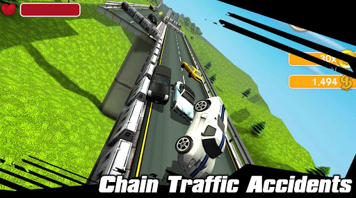 【免費賽車遊戲App】Traffic Crash - Highway Racer-APP點子