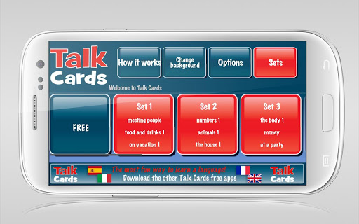 Talk Cards English-French