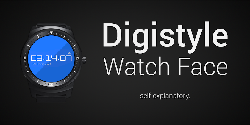 Digistyle Watch Face Screen 1