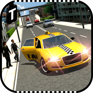Modern Taxi Driving 3D logo
