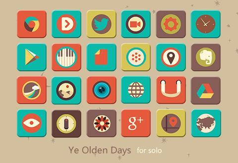 【免費個人化App】Ye Olden Days Solo Theme-APP點子