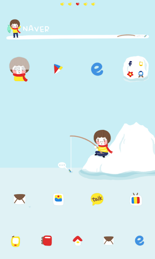 Fishing dodol launcher theme