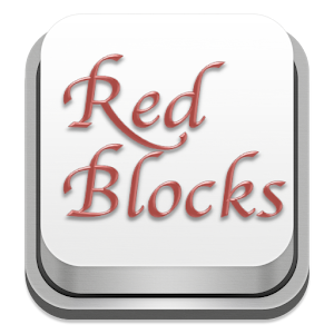 Keyboard in Red Blocks 1.0.0