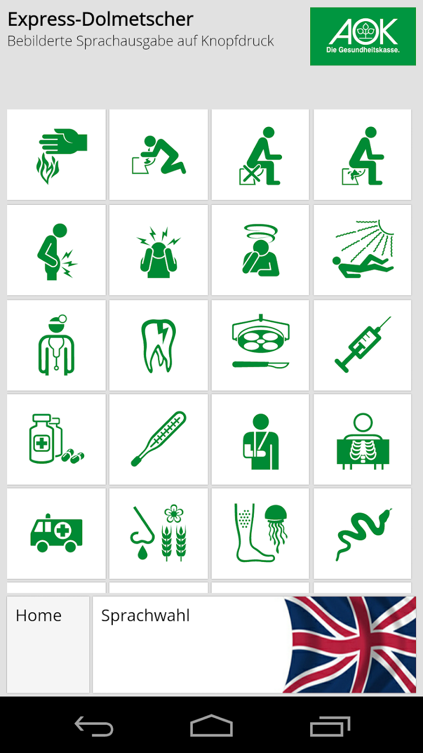 AOK-Arztapp Screen 3