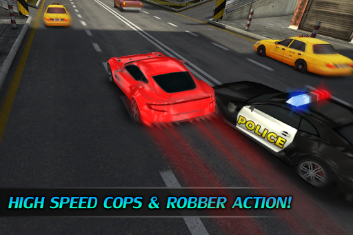 Police City Chase Racing 3D