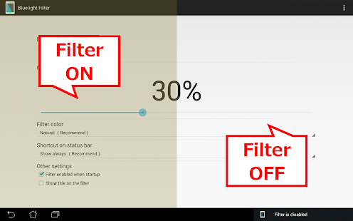 Bluelight Filter License Key - screenshot thumbnail