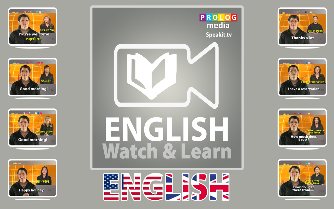 Android application English with SPEAKit.tv screenshort