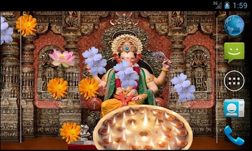 How to download Ganpati Bappa Livewallpaper 1.0 mod apk for bluestacks
