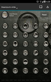 Next Launcher Theme SteampunkW - screenshot thumbnail