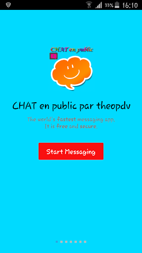 messenger CHAT public ou privé