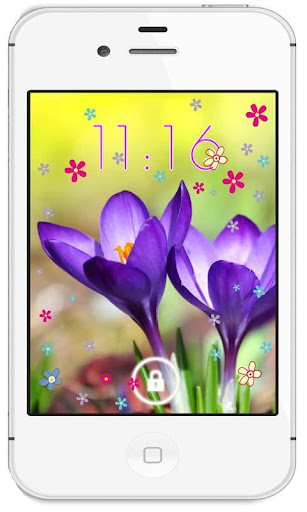 Crocus Flowers live wallpaper