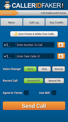 CallerIDFaker.com Original App