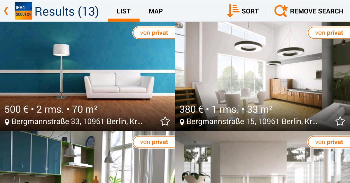 Immobilien Scout24 Android Apps on Google Play