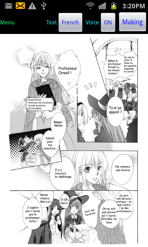 Magical Dreamers(French.ver) Screen 3