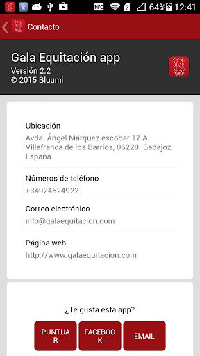 【免費生活App】Gala Equitación-APP點子