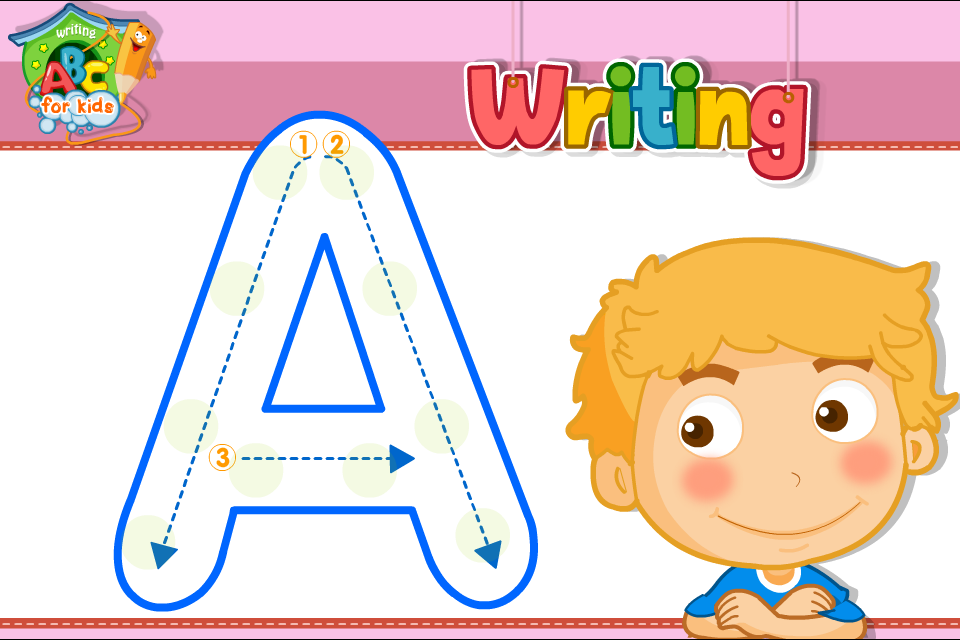 Worksheets Abc Writing writing abc android apps on google play screenshot