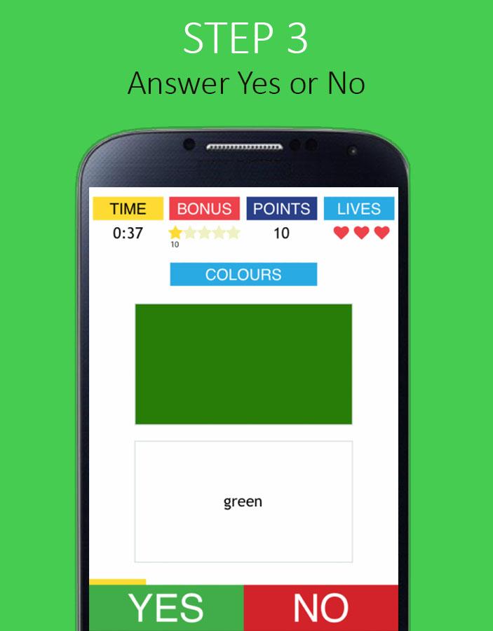 Yes No Game Screen 3