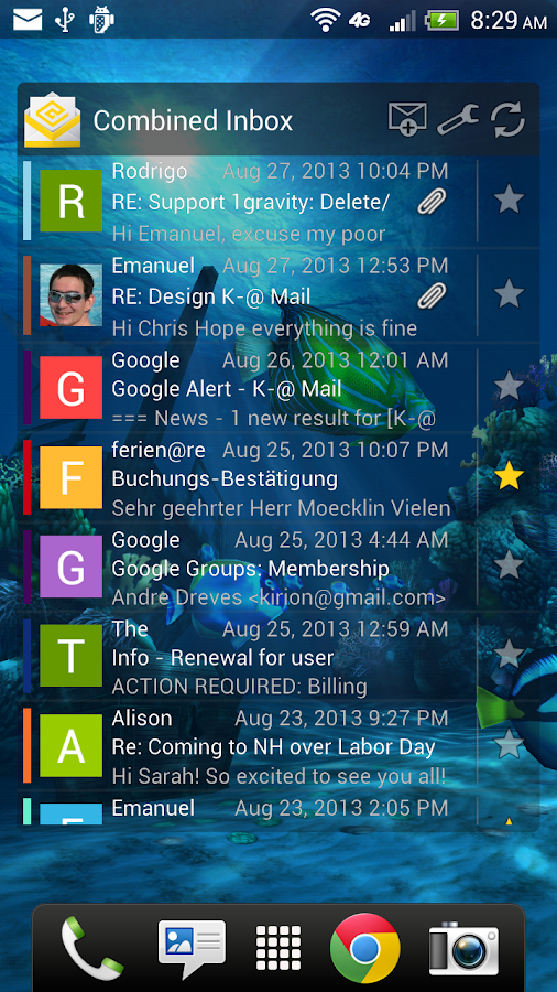 K-@ Mail Pro - email evolved - screenshot