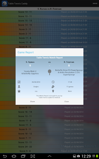 【免費運動App】Table Tennis Caddy-APP點子