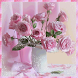 Vase of Pink Live Wallpaper