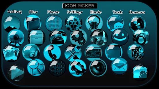 Icon Pack Blue HD OrbiconS - screenshot thumbnail