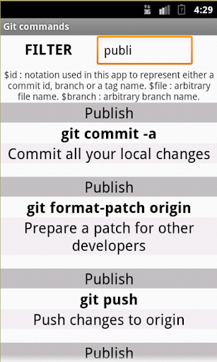 【免費書籍App】Git Commands / Cheat Sheet-APP點子