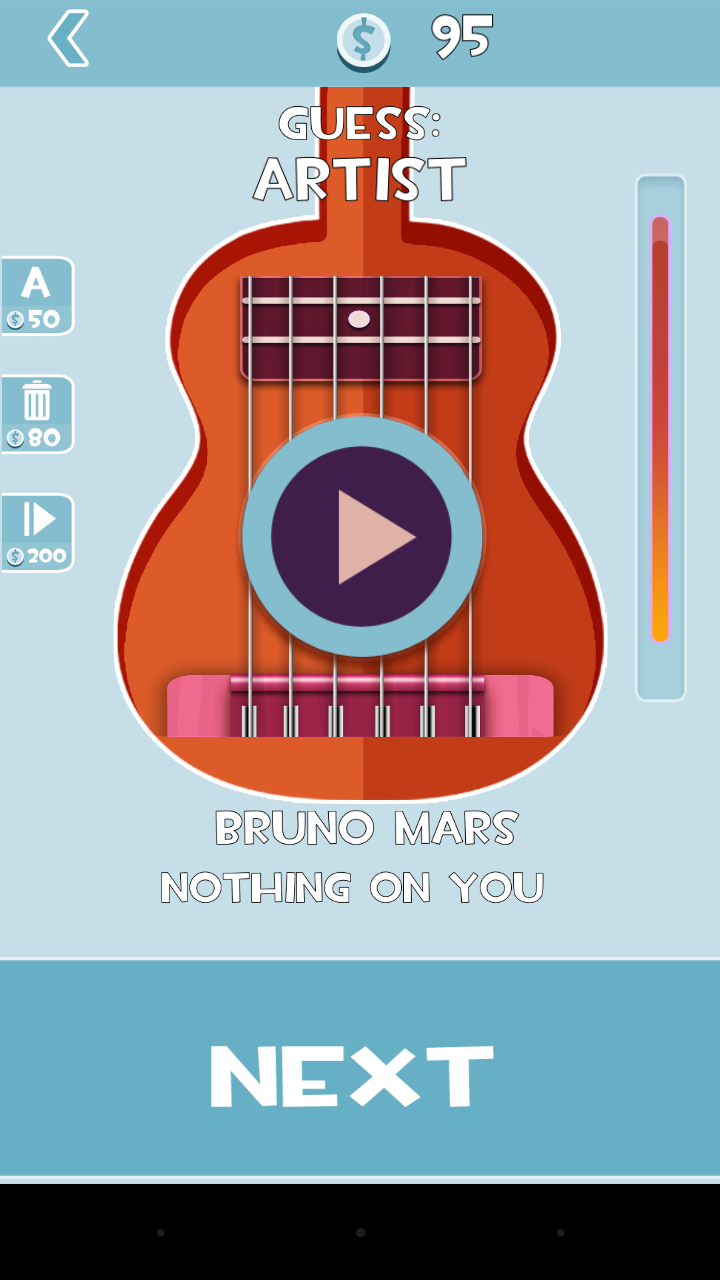 Guess Guitar Song Screen 2