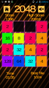 2048 Neon Screenshots 6
