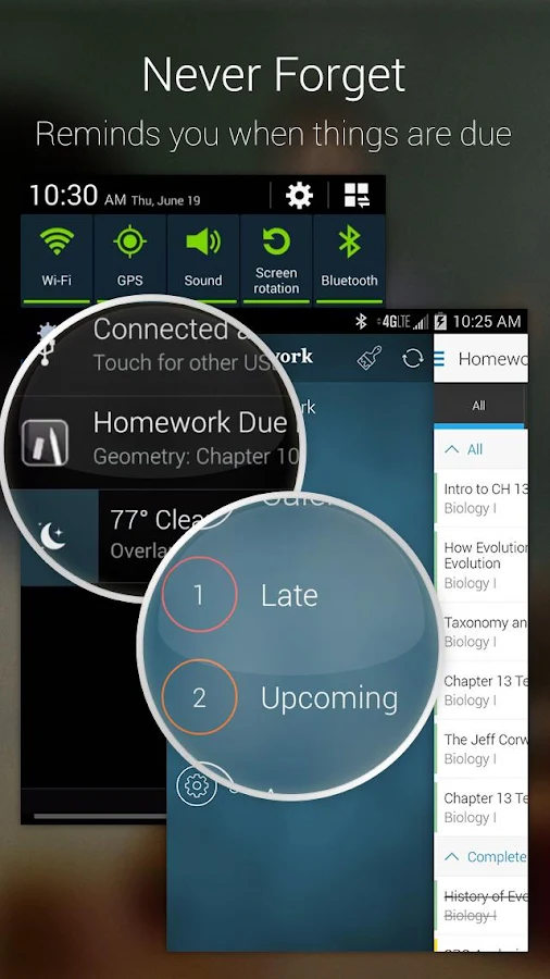    myHomework Student Planner- screenshot  