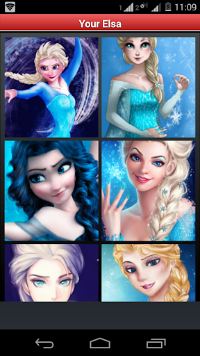 Recreate Elsa - Frozen Puzzle